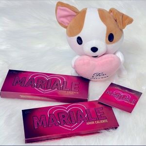 Too Faced Limited Edition Mariale Eyeshadow Palette and Plush Full Size Puppy